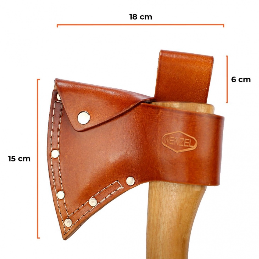 Bainha Couro para Machadinha Multiuso - Wenzel Ferramentas
